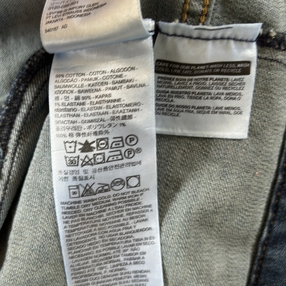 Levi’s Denim trucker jean Jacket Kids L - Picture 4 of 8